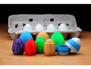 rotton uova giochi e giocattoli creatura la pasqua uovo di giocattolo 3d print model - Mito3D