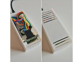 sensör kutusu 8266 bme680 elektronik durumda esp-12e esp8266 12-e nodemcu v2 3d print model - Mito3D