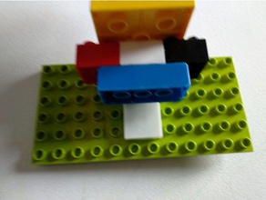 lego&duplo verticalizer ladrillos juguetes de construcción 3d print model - Mito3D