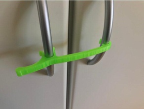 wardrobe child safety latch organization proof lock 3d print model - Mito3D