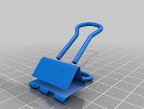 glass clip customize 3d printer accessories bed clips 3d print model - Mito3D