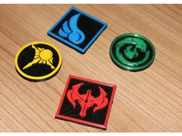 league legends magnets round edged signs & logos demancia leagueoflegends logo magnet noxus riot games shurima 3D print model - Mito3D