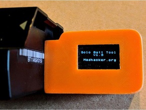 3dr solo madhacker testador de bateria caso porta-ferramentas & caixas 3d print model - Mito3D