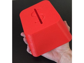 dinheiro - chave teclado temática caixa de recipientes tecla cap mecânico 3d print model - Mito3D
