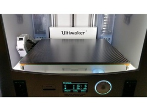 ultimaker2 hotbed thermal-barrier 3d printer accessories ultimaker 2 3d print model - Mito3D