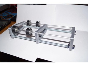 easy spool holder 3d printer accessories filament-spool filament spoolholder mount stand 3d print model - Mito3D