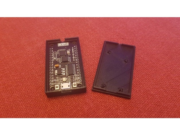 esp8266 esp-12e case electronics nodemcu 3D print model - Mito3D