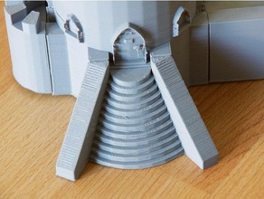 paramétrico de escaleras modulares playset castillo playsets 3dcastleplayset buildacastle creativetools donjon medieval escalera la torre 3d print model - Mito3D