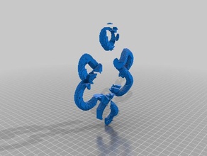 3d slash celtic-knot-of-longevity-pendant 3d print model - Mito3D