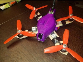 racing drone r c i veicoli 5 pollici cc3d drohne dys esc emax fpv fpv-videocamera fotogramma led multirotor pdb quadcopter 3d print model - Mito3D