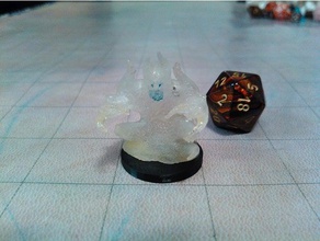 invisible stalker reale, lol giochi d&d dnd dungeons & dragons elementale ghost invisibile 3d print model - Mito3D