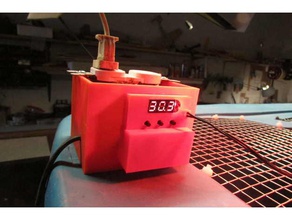 Temperatur control switch 1209 Gehäuse - Elektronik 3d print model - Mito3D
