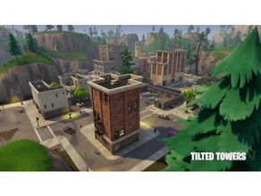 tilted towers v1 fortnite scans & replicas fortnite game map replica toy useful