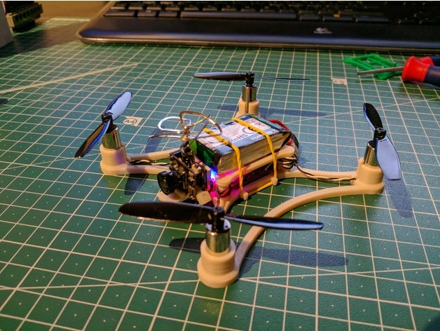 120mm fpv frame 8520 f3 evo r c Fahrzeuge 65mm gebürstet micro quadcopter Rahmen 3D print model - Mito3D