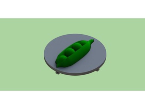 peas pod pop socket cover accessories pea 3d print model - Mito3D