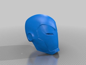 demir adam üstün bir kask 3d baskı 3d print model - Mito3D