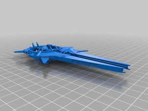 razer tackler Kämpfer Modelle fighter Raumschiff Sterne-Konflikt Schiff 3d print model - Mito3D