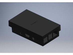 playstation 2 raspberry pi 3 3+ Gehäuse - Elektronik pi-2 pi-3 der Fall pi-Fall 3d print model - Mito3D