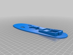 hartsohle skischuh 245 las piezas de repuesto 3d print model - Mito3D