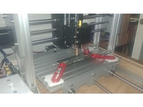cnc segure para baixo máquinas-ferramentas arduino gabinete grampo gravador corte a laser lazer fenda 3d print model - Mito3D