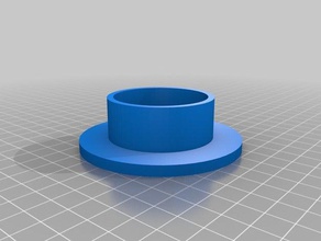remix - filament spool 608 bearing adaptor 3d printer parts anycubic kossel 3d print model - Mito3D