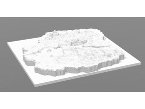 fortnite mapa vertical de la escala 200 remix modelos fresco modelo 3d print model - Mito3D