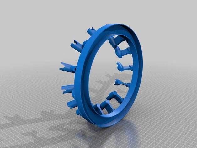 ein airbrush-ring Sie alle beherrschen Kunst-tools 3D print model - Mito3D