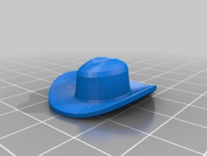 cowbot sombrero w-6m La impresión en 3d 3d print model - Mito3D