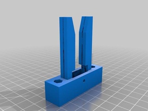 anet a8 x belt tensioner toothed idler 3d printer parts 3d print model - Mito3D