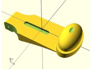 soda stream jet pompa yedek parça yeniden tasarlanmış değiştirme düğmesi kolu sodastream güçlendirdi vana 3d print model - Mito3D