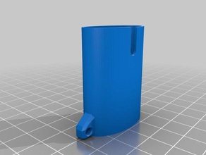 open-source-Taschenlampe kit - Körper-Schlüsselanhänger Elektronik 3d print model - Mito3D