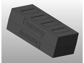 xiro xplorer dummy-Batterie r c Fahrzeuge Batterie dummy 3d print model - Mito3D