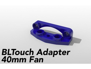 bltouch adaptörü 3d yazıcı aksesuarları bağdaştırıcı 3d print model - Mito3D