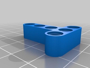 die Balken - Steine kompatibel in der Robotik lego Roboter 3d print model - Mito3D
