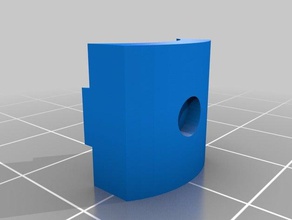 extruder clip 3d printer parts mods startt tronxy xy-100 3d print model - Mito3D