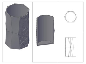kalemlik tasarımı aksesuarlar 3d print model - Mito3D