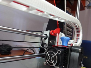 filament câble de guidage la chaîne L'imprimante 3d pièces anet a8 mise à niveau cabel chaine guide 3d print model - Mito3D