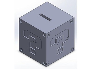 mario sikke kumbara ev para popular mechanics Süper 3d print model - Mito3D