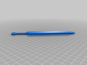 prototip kılıç 3d baskı 3d print model - Mito3D