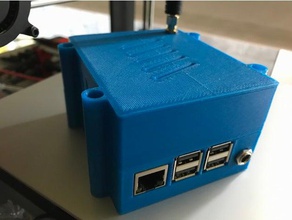 raspberry pi, progetto housing l'elettronica 3d print model - Mito3D