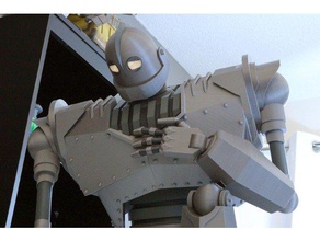 massiccia di ferro gigante hogarth modello robot animata grande cartone animato enorme film 3d print model - Mito3D