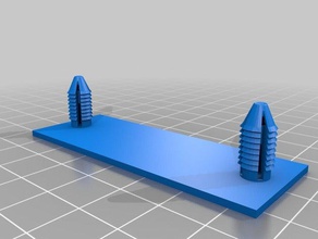 Lichtkuppel tabs olds alero automotive 3d print model - Mito3D