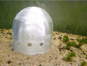 aquarium sphérique pépinière les animaux de compagnie 3d print model - Mito3D