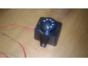 chaudière boîtier de thermostat passe-temps la logements 3d print model - Mito3D