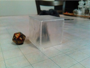 el cieno de la colección juegos negro morcilla cubo d&d no molestar dungeons & dragons gelatinoso gris supurar jalea ocre pathfinder 3d print model - Mito3D