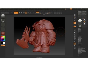 enano guerrero darksiders jogos de vídeo 3d print model - Mito3D