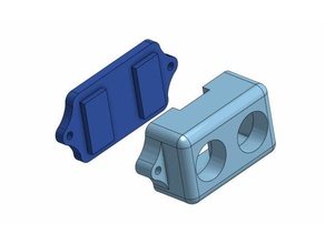 rcw-0001 ultrasonic sensor case electronics 3d print model - Mito3D