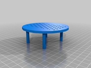 93mm grate 30mm legs diy filter table 3d print model - Mito3D