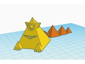 Pyramide bug Licht diy 3d print model - Mito3D