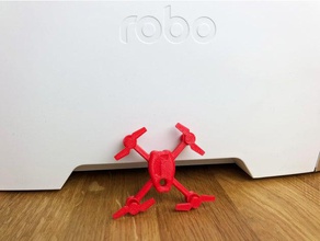 mini drone keychain r c vehicles robo 3d r2 3d print model - Mito3D